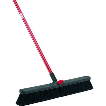 Image for Libman 24 In. Smooth Surface Push Broom Set (4-Case) from HD Supply