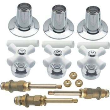 Image for Danco Porcelain Cross-Handle Bathtub And Shower Faucet Rebuild Kit from HD Supply