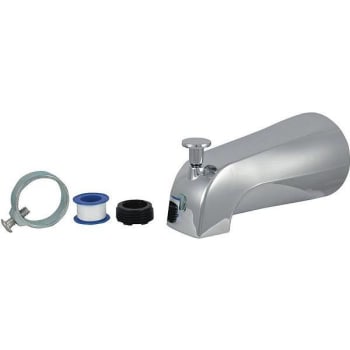 Image for Danco Diverter Tub Spout W/ Slip Fit And IPS Connection (Chrome) from HD Supply
