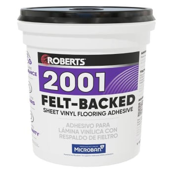 Roberts 2001 1 Gal. Felt-Backed Sheet Vinyl Floring Adhesive