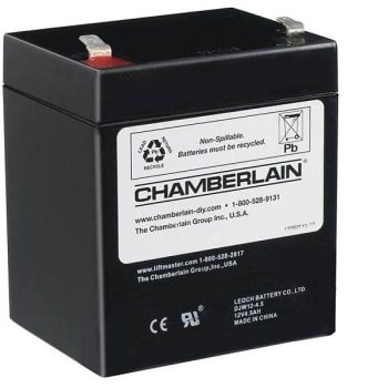 Image for Chamberlain Garage Door Opener Battery Replacement from HD Supply