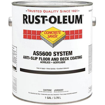 Rust-Oleum 1 Gal. Flat Interior/Exterior Anti-Slip Floor Paint (Safety Yellow)