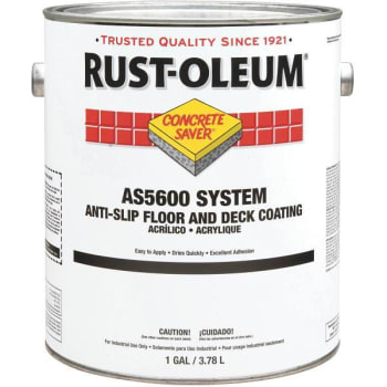 Image for Rust-Oleum 1 Gal. Flat Interior/exterior Anti-Slip Floor Paint (Black) from HD Supply