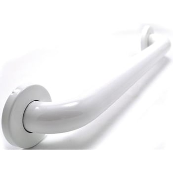 Wingits Premium 36 X 1.5 In. Polyester Painted Stainless Steel Grab Bar (White)