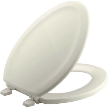 Image for Kohler Stonewood Almond Elongated Closed-Front Toilet Seat from HD Supply