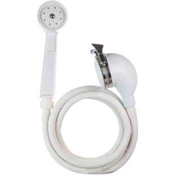 Image for Danco Versa 2 In. Spray Portable Handheld Shower Head For Bathtubs (White) from HD Supply