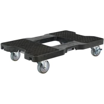 Snap-Loc 1500 Lb. Capacity Industrial Strength Professional E-Track Dolly (Black)
