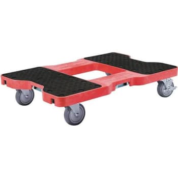Snap-Loc 1500 Lb. Capacity Industrial Strength Professional E-Track Dolly (Red)