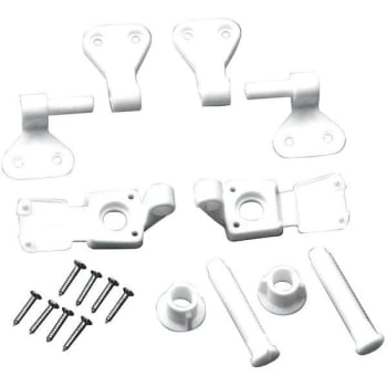 Image for Everbilt Toilet Seat Hinges (White) from HD Supply