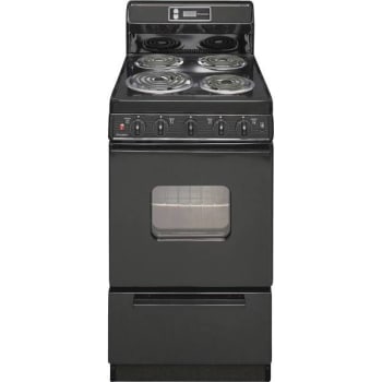 Image for Premier 20 In. 2.42 Cu. Ft. Black Electric Range from HD Supply