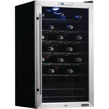 Image for Newair 33-Bottle Wine Cooler W/ Digital Thermostat And Chrome Racks (Stainless Steel) from HD Supply