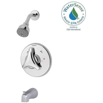 Image for Symmons Origins Temptrol Single-Handle 1-Spray Tub And Shower Faucet (Chrome) from HD Supply