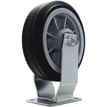 Image for Snap-Loc 6 All-Terrain Rubber Fixed Caster from HD Supply