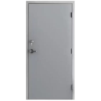 Image for Armor Door 36 In. X 80 In. Fire-Rated Left-Hand Flush Steel Door W/ Frame And Deadlock from HD Supply