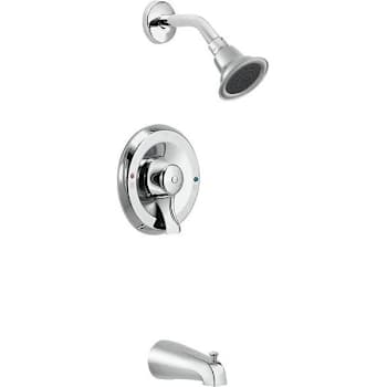 Image for Moen Commercial Posi-Temp Single-Handle Tub And Shower Faucet Trim Kit In Chrome from HD Supply