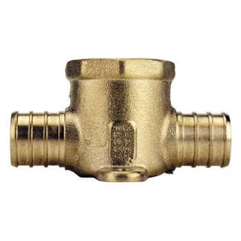 Image for Apollo 3/4 In. Brass PEX-B Barb X PEX-B Barb X Female Pipe Thread Drop-Ear Tee from HD Supply