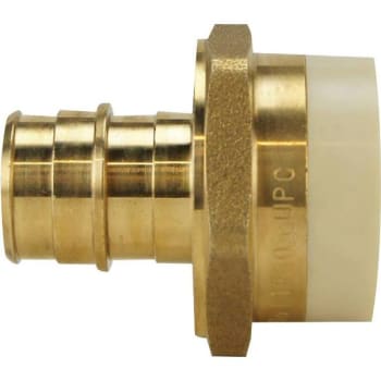 Image for Apollo 3/4 In. Brass PEX-A Barb X 3/4 In. Schedule 40 PVC Straight Adapter from HD Supply