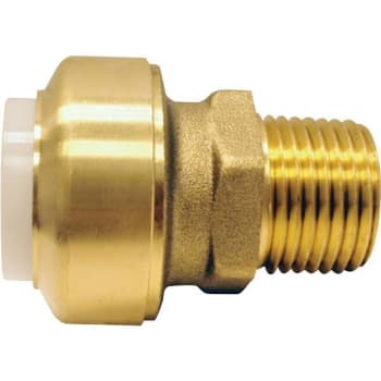 Image for Tectite 1/2 In. IPS Push-To-Connect X 1/2 In. Cts Brass Male Pipe Thread Adapter from HD Supply