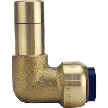 Image for Tectite 3/4 In. Brass Push-To-Connect Street 90 Deg. Elbow from HD Supply