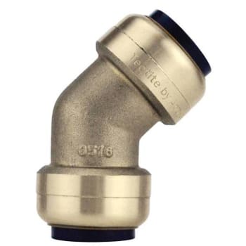 Image for Tectite 3/4 In. Brass Push-To-Connect 45 Deg. Elbow from HD Supply