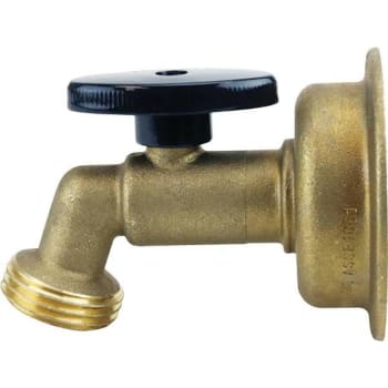 Tectite 1/2 Brass Push-To-Connect X 3/4 Garden Hose No Kink Hose Bibb