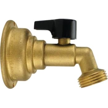 Tectite 3/4 Brass Push-To-Connect X 3/4 Garden Hose Thread Hose Bibb