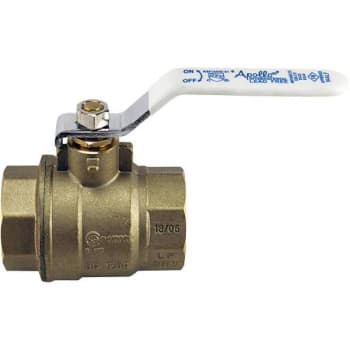 Image for Apollo 1-1/4 Lead Free Brass Fnpt X Fnpt Full-Port Ball Valve from HD Supply