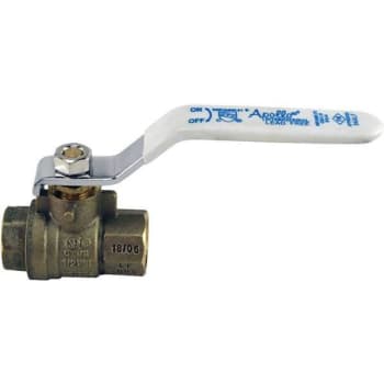 Image for Apollo 3/8 Lead Free Brass Fnpt X Fnpt Full-Port Ball Valve from HD Supply