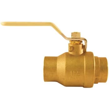 Image for Apollo 1-1/4 Lead Free Brass Swt X Swt Ball Valve from HD Supply