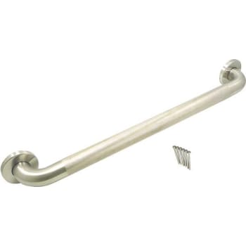 Image for Wingits Premium Diamond Knurled Grab Bar 24cx 1.5 In. (Satin Stainless Steel) from HD Supply