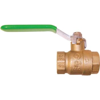 Oston Metal Ball Valve Female Npt Ends With Drain 3/4 Lead Free