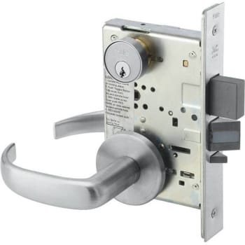 Image for Yale Escutcheon Plate Mortise Handleset (Chrome) from HD Supply