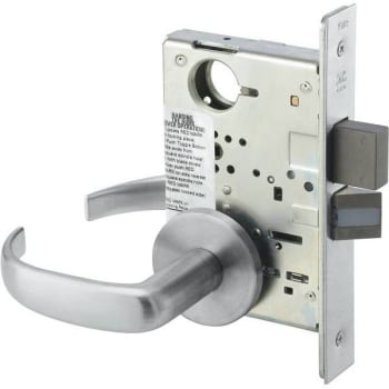 Image for Yale Escutcheon Plate Dormitory Mortise Handleset (Chrome) from HD Supply