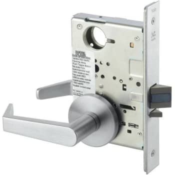 Image for Yale Rose Mortise Augusta Lever Entry Handleset (Satin Chrome) from HD Supply