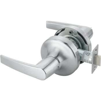 Image for Yale Monroe Passage Function Cylindrical Handleset (Satin Chrome) from HD Supply
