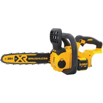 DeWalt 20v Max 12 In. Brushless Battery-Powered Chainsaw (Tool Only)