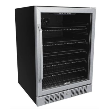 Newair 24 In. 177-Can Built-Beverage Cooler W/ Precision Temperature Control (Stainless Steel)