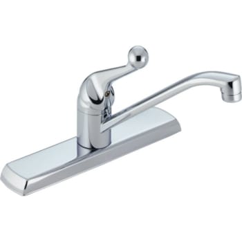 Image for Delta® Classic Single Handle Kitchen Faucet, Chrome from HD Supply
