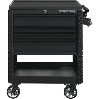 Image for Extreme Tools Professional 33 In. 4-Drawer Tool Cart W/ Bumpers (Matte Black) from HD Supply