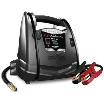 Schumacher 1000 PEAK Amp Portable Power And Jump Starter W/ Air Compressor