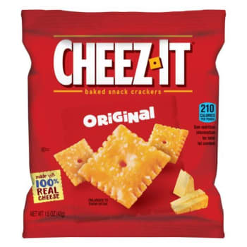 Image for Sunshine® Cheez-It Crackers, 1.5oz Single-Serving Snack Pack, Package Of 8 from HD Supply
