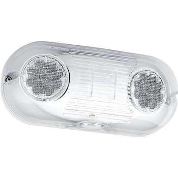 Image for Compass Cu2so 2 W Integrated LED White Shielded Emergency Light Wet Location from HD Supply