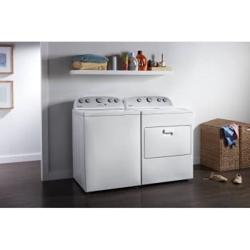 Image for Whirlpool® 27.5 In 3.8 Cu. Ft. High-Efficiency Top-Load Washing Machine (White) from HD Supply