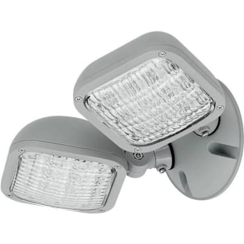Compass 1.24 W White Integrated LED Twin Remote Head For Emergency Lights