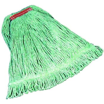 Image for Rubbermaid Commercial Super Stitch Blended Green Medium Wet Mop W/ 1 In. Headband from HD Supply