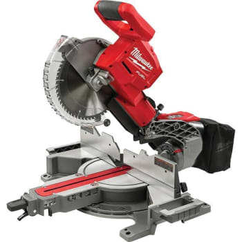 Image for Milwaukee M18 Fuel 18v Li-Ion Brushless 10 In. Dual Bevel Sliding Miter Saw from HD Supply