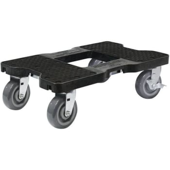 Image for Snap-Loc 1800 Lb. Capacity Super-Duty Professional E-Track Dolly (Black) from HD Supply