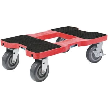 Snap-Loc 1800 Lb. Capacity Super-Duty Professional E-Track Dolly (Red)