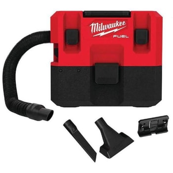 Image for Milwaukee M12 Fuel 1.6 Gal. 12v Lithium-Ion Cordless Wet/dry Vacuum from HD Supply