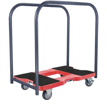 Image for Snap-Loc 200 Lb. Polypropylene Professional E-Track Panel Cart Dolly (Red) from HD Supply